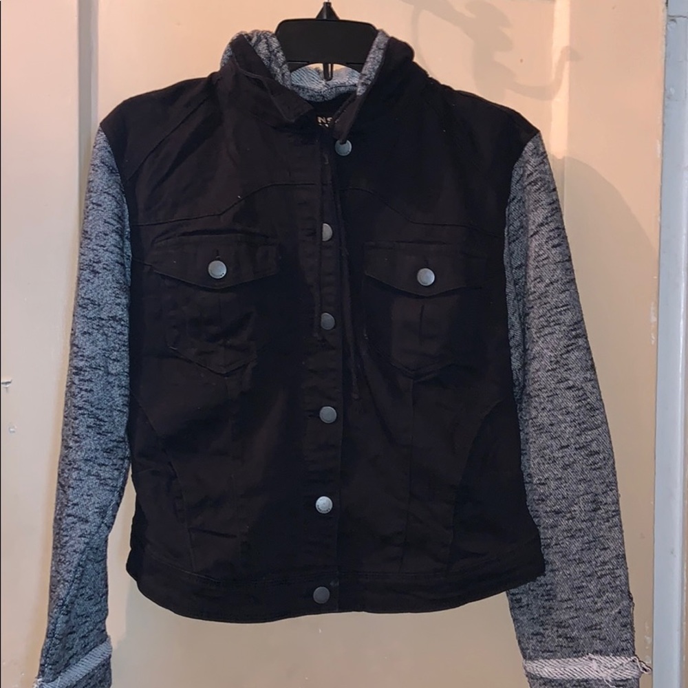 Jean jacket hoodie